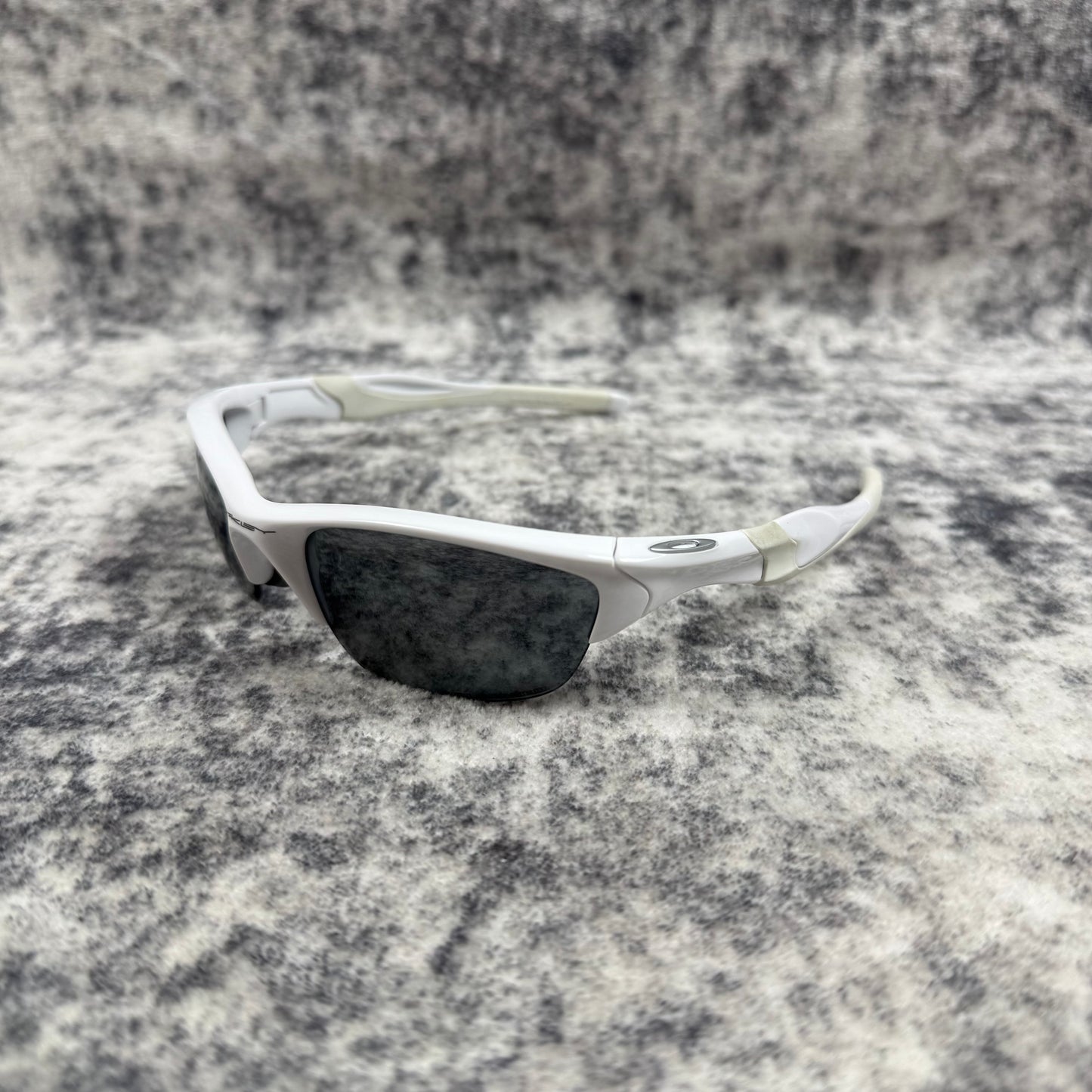 Oakley Half Jacket Polarized ʼWhite’ Sunglasses