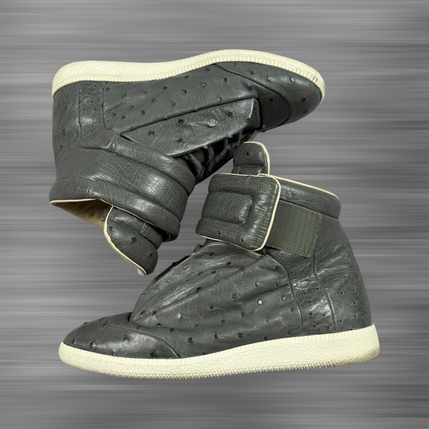Maison Margiela Future Ostrich Leather Shoes