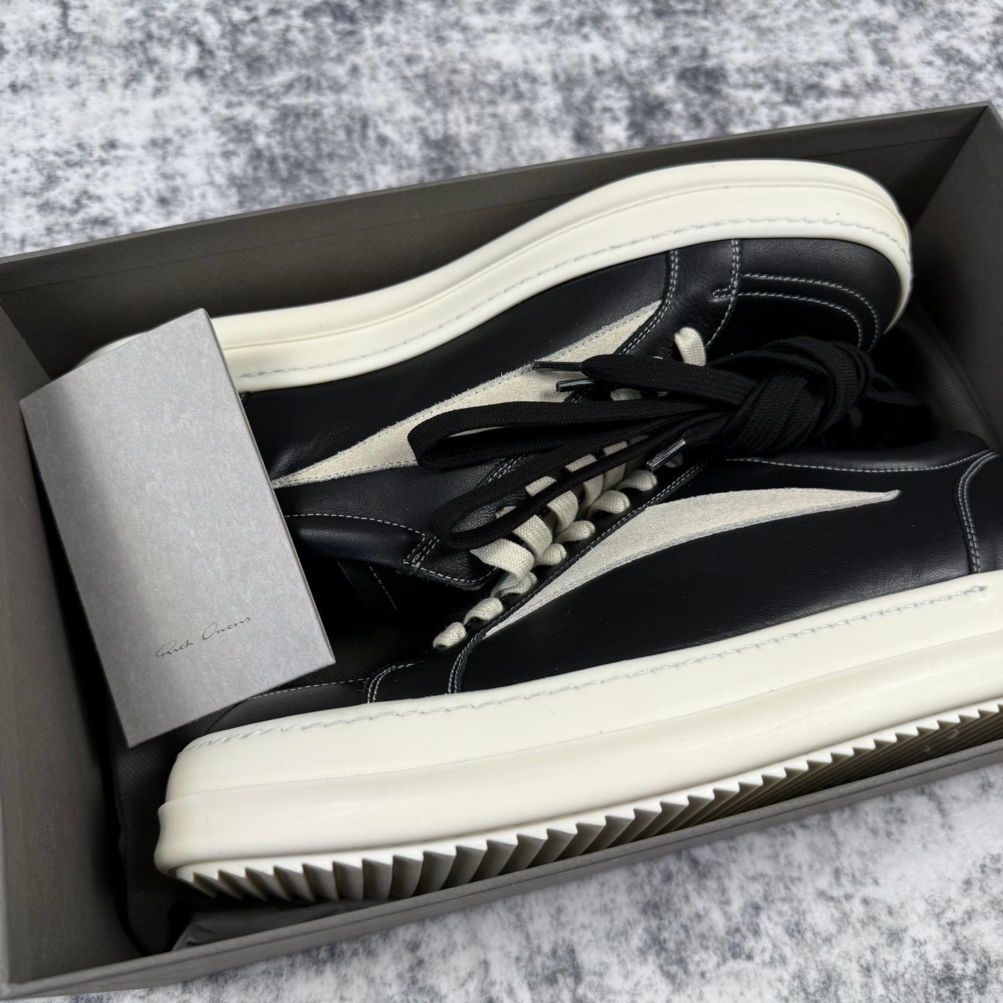 Rick Owens Vintage Vans Leather ‘Black’ Shoes