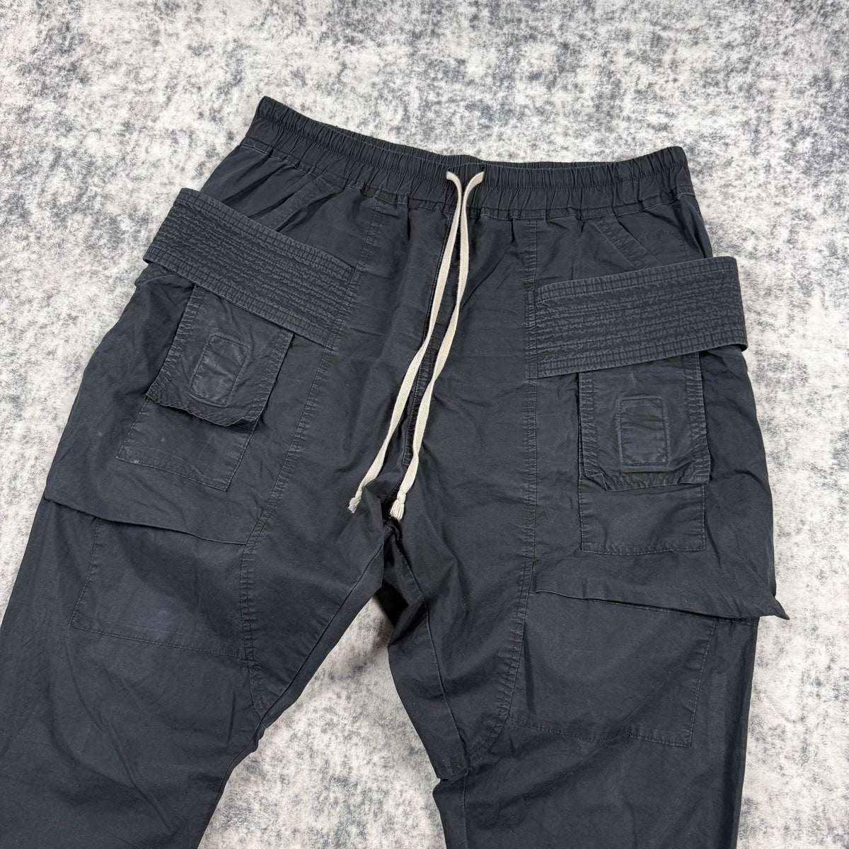 Rick Owens DRKSHDW Black 'Creatch' Cargo Pants
