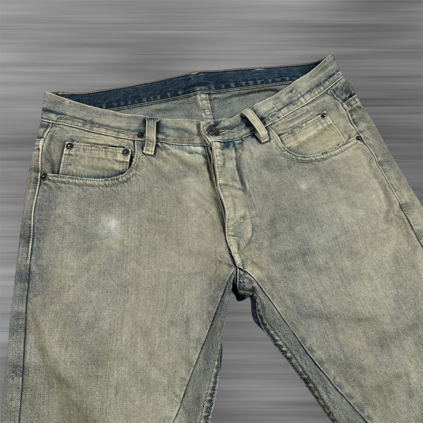 Rick Owens DRKSHDW Detroit Cut Jeans - Mineral