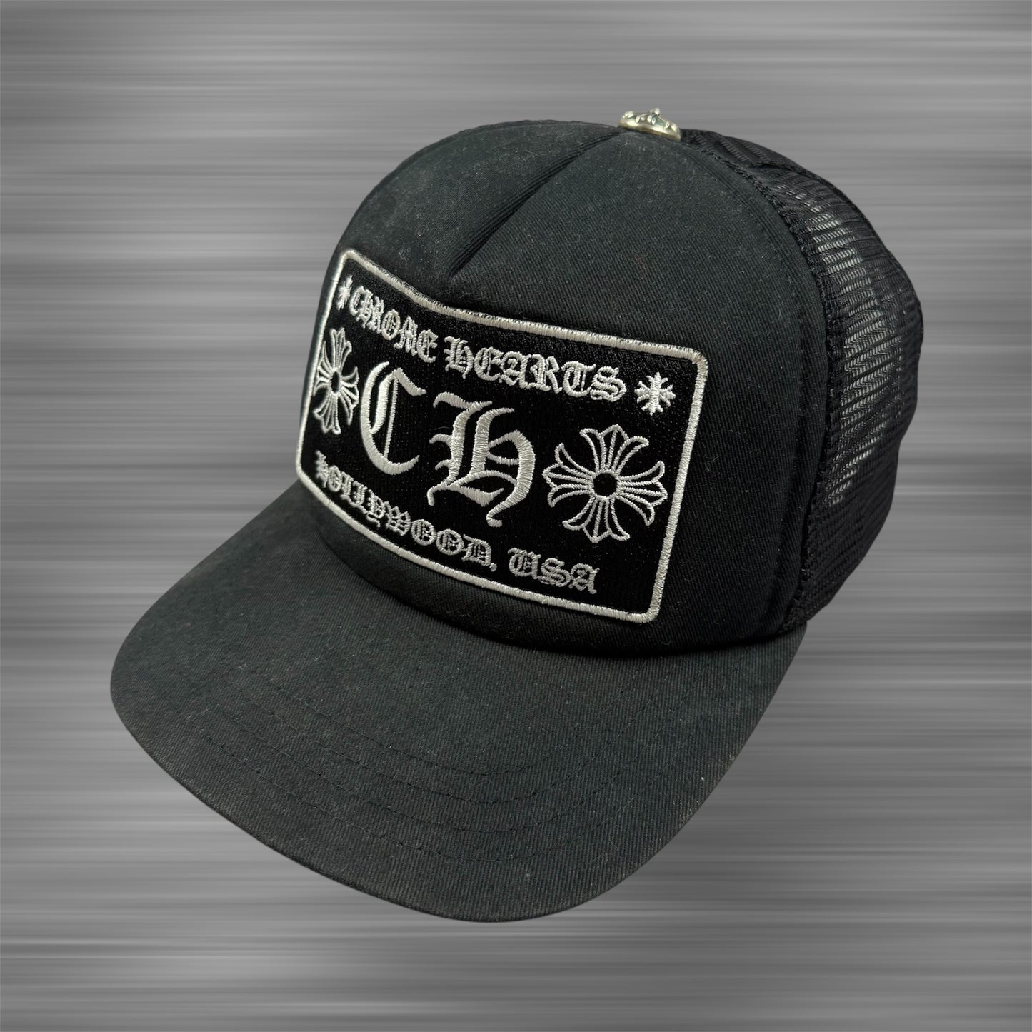 Chrome Hearts Hollywood USA ‘Black’ Cap