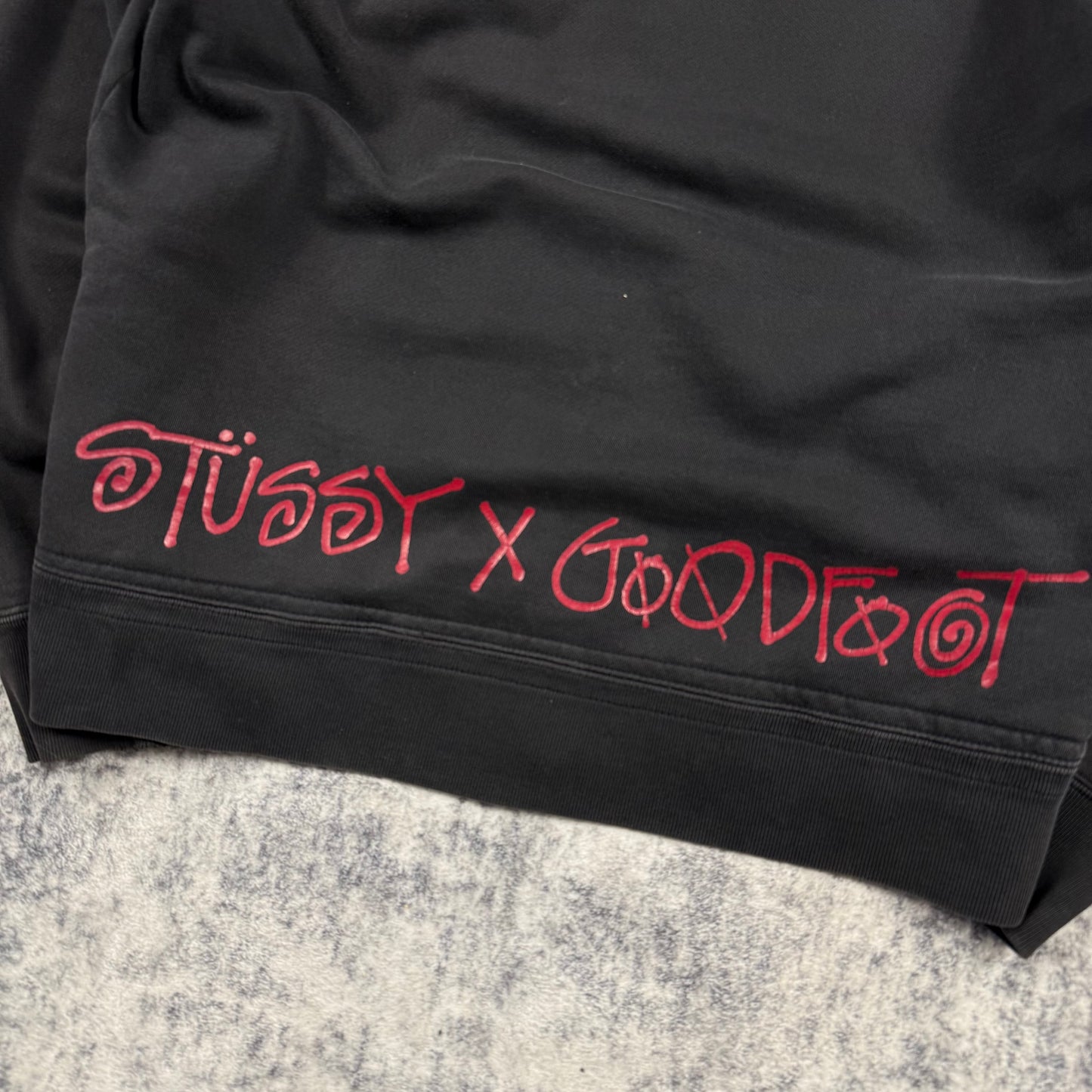 Stussy & Goodfoot AW/06 Limited Thermal ‘Black’ Zip Hoodie