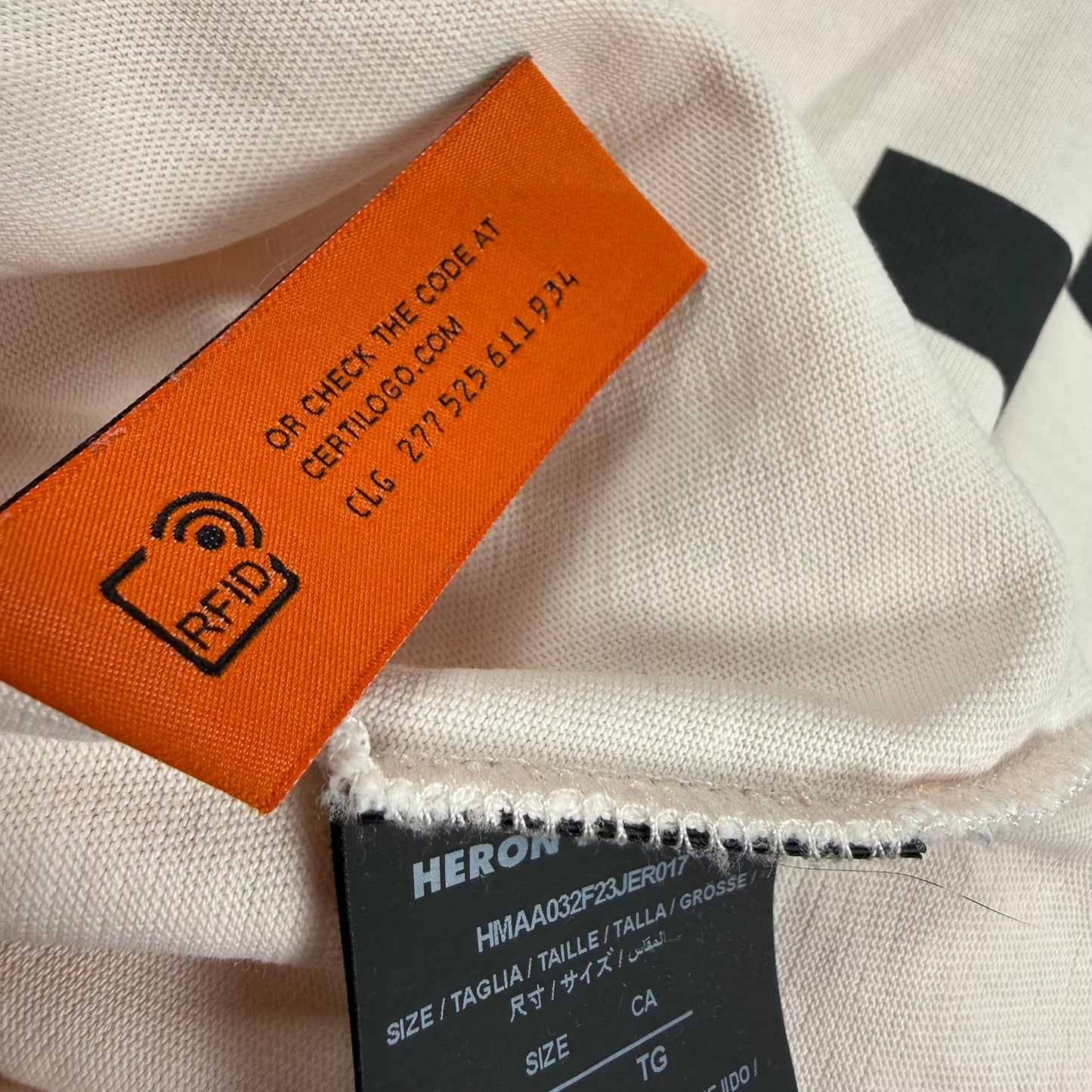 HERON PRESTON - Globe Burn Print T-Shirt