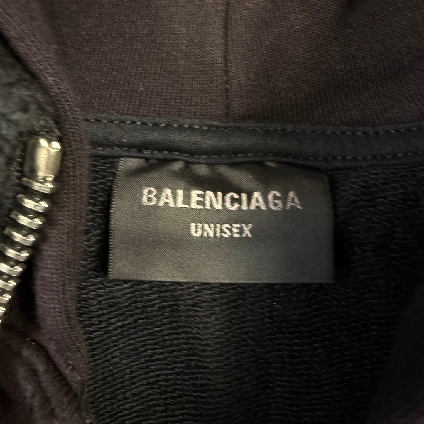 BALENCIAGA ‘Black’ Hoodie Unity Sports Icon