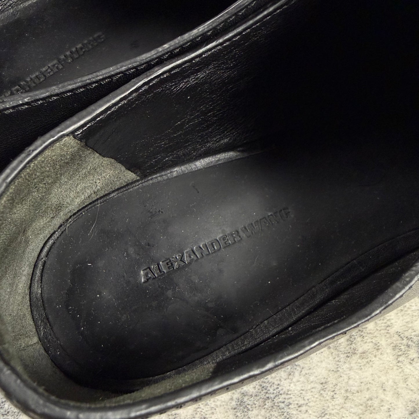 Alexander Wang Ruby Monk Strap ‘Black’ Leather Shoes