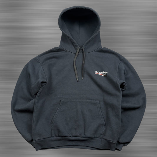 Balenciaga Big Logo ‘Navy’ Hoodie