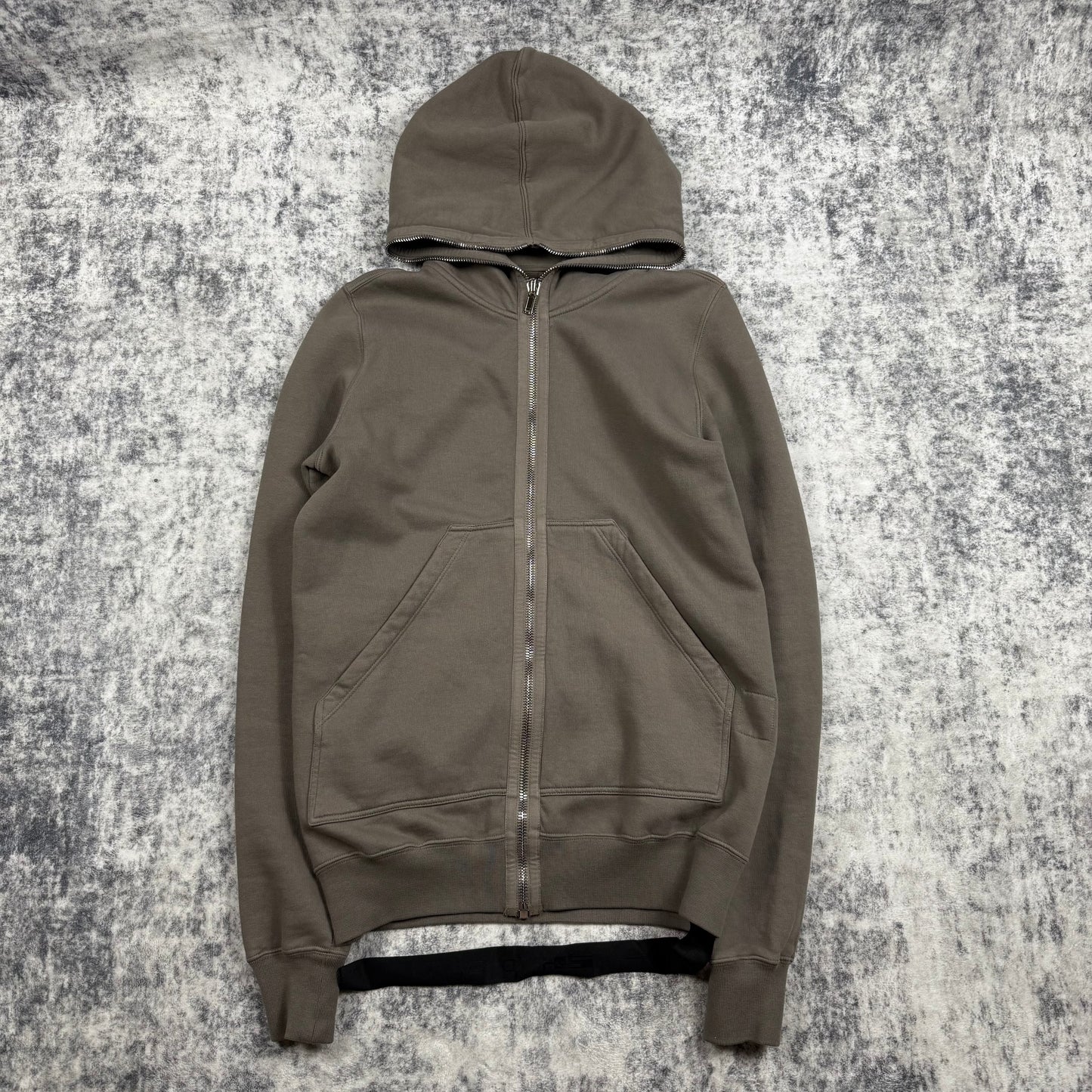 Rick Owens DRKSHDW Gimp Full Zip ‘Dust’ Hoodie