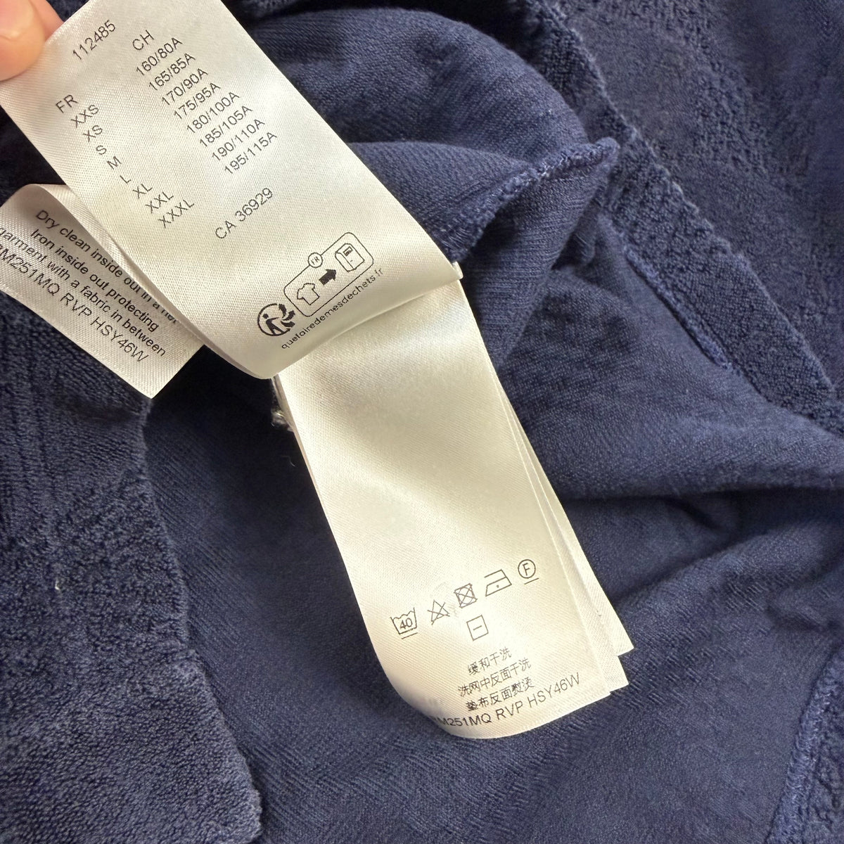 Louis Vuitton Damier French Terry Short-Sleeved Cotton-Blend Shirt