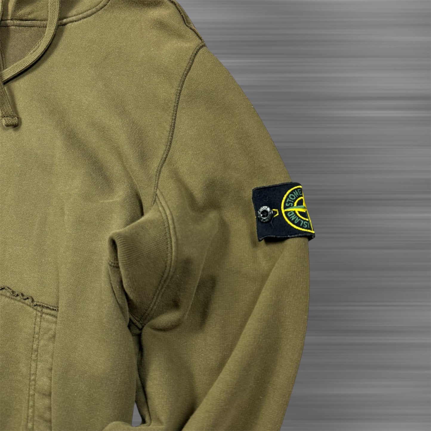 Stone Island Olive Hoodie