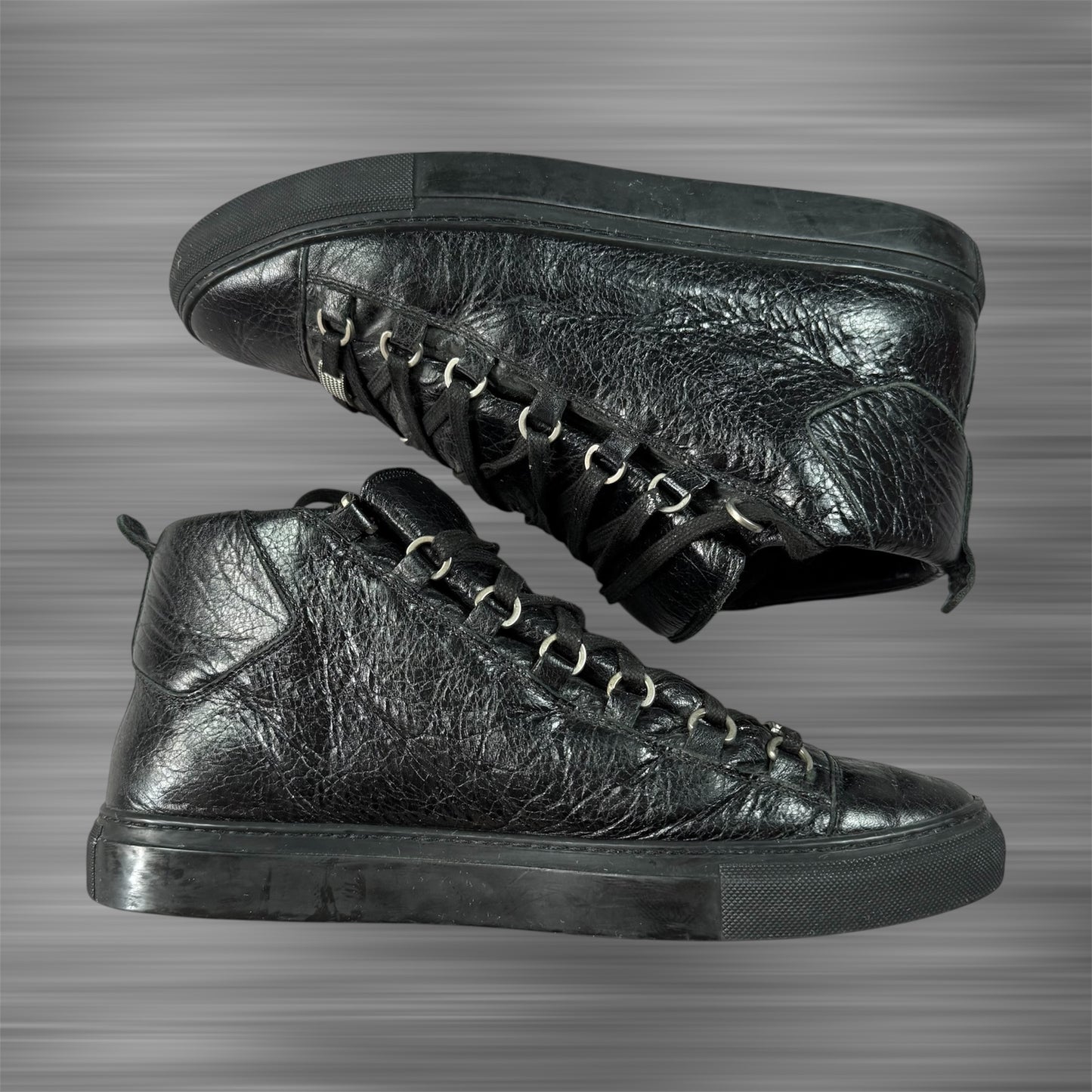 Balenciaga Arena ‘Black’ Leather Shoes