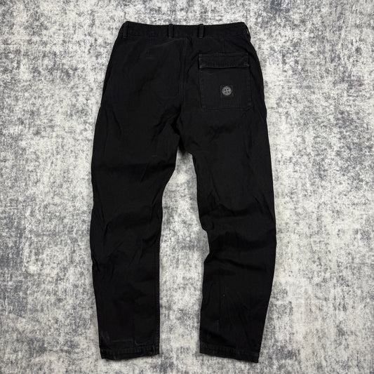 Stone Island Patch Program ‘Black’ Pants