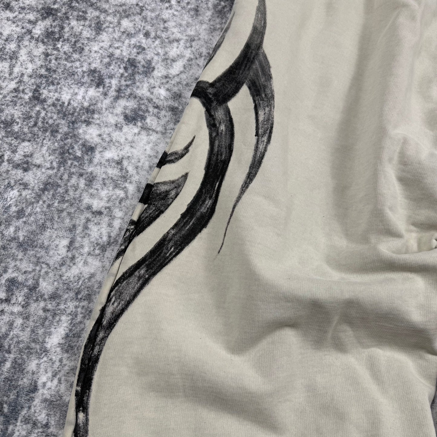 Balenciaga Distressed Baggy Tribal ‘Beige’ Sweatpants