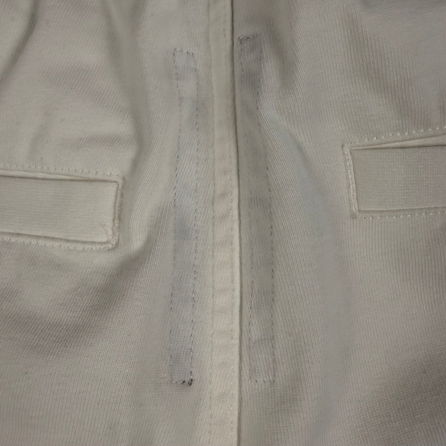 Rick Owens SS20 Tecuatl Side Zip ‘White’ Sweatpants