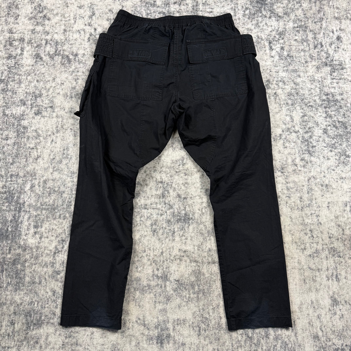 Rick Owens DRKSHDW Black 'Creatch' Cargo Pants