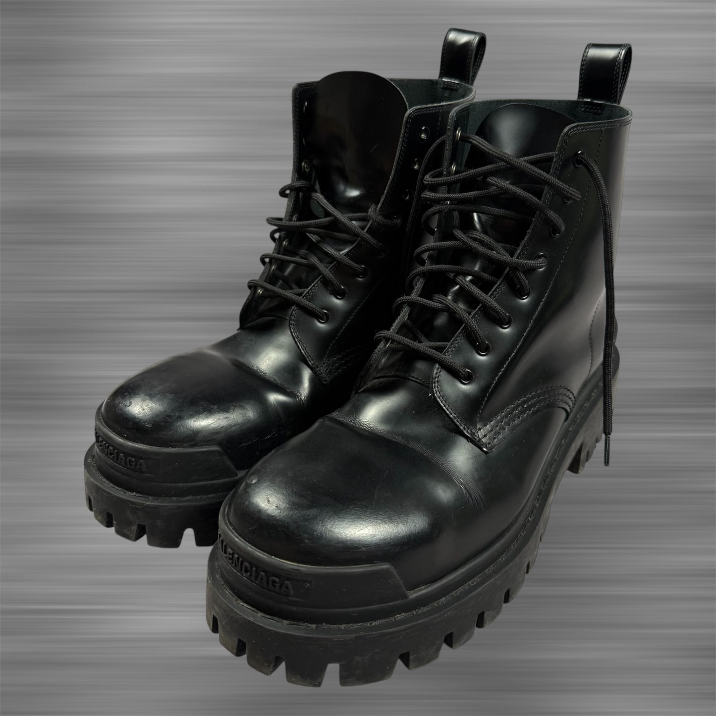 Balenciaga Leather Strike ‘Black’ Boots
