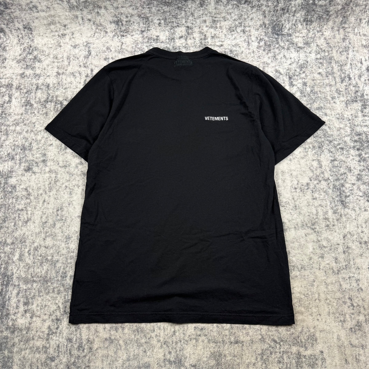 Vetements FW21 Logo Black T-Shirt