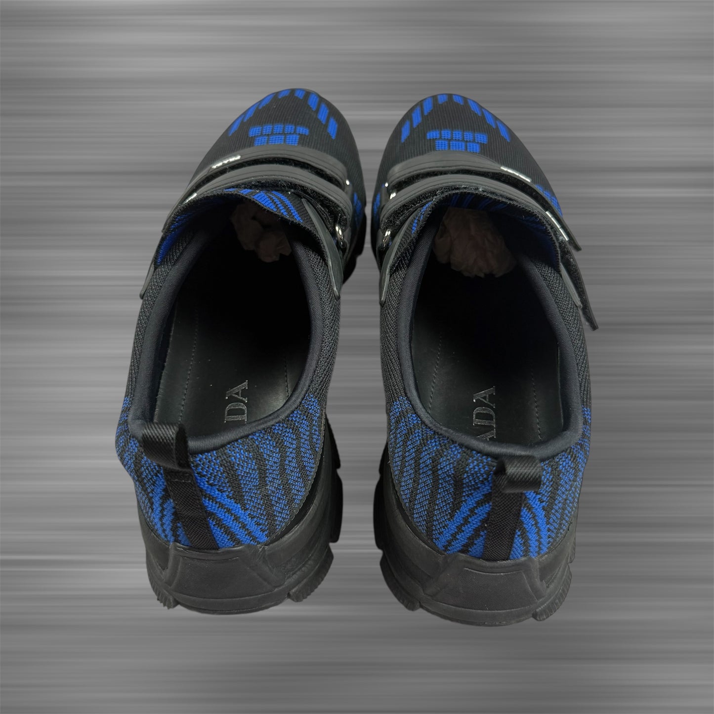 Prada Crossection 'Black Blue Mouline' Shoes