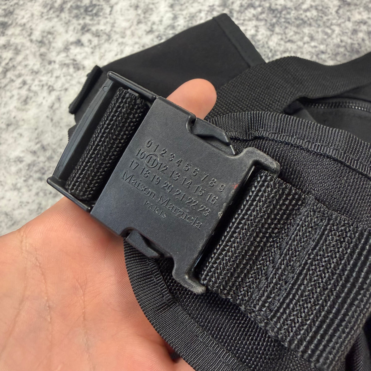 Maison Margiela SS21 1CÔN Black Messenger Bag