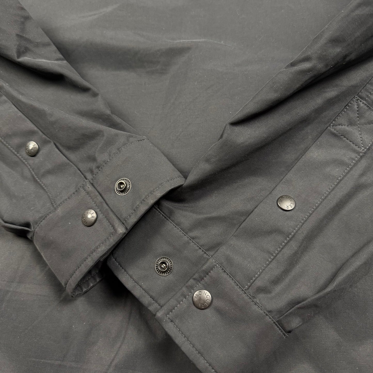 Moncler Nylon ‘Black’ Overshirt Jacket