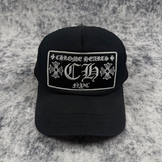 Chrome Hearts New York ‘Black’ Trucker Cap