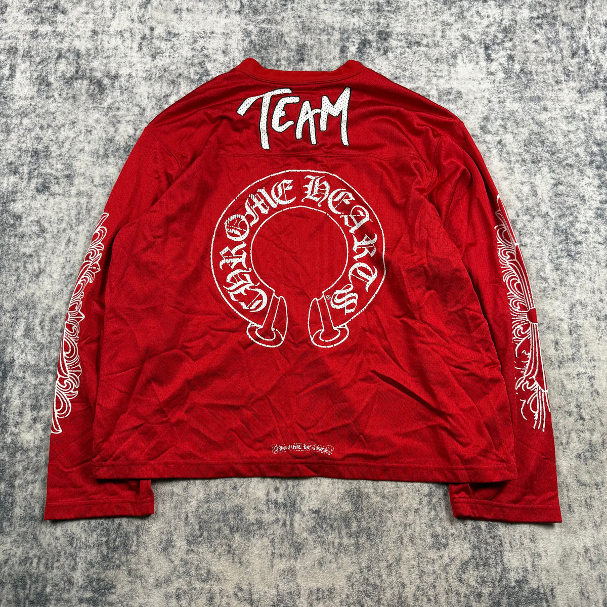 Chrome Hearts x Matty Boy ‘Red’ V-Neck Hockey Jersey