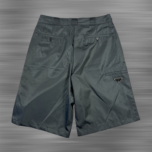 Prada Re-Nylon Baggy Bermudas Shorts
