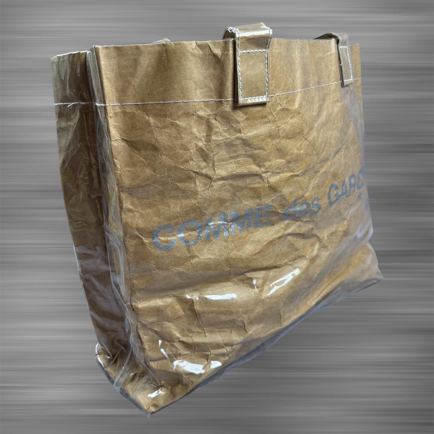 Vintage Come Des Garçons Clear Plastic Bag