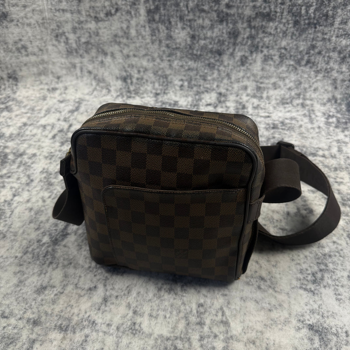 Louis Vuitton Damier Ebene Olav PM Crossbody Bag