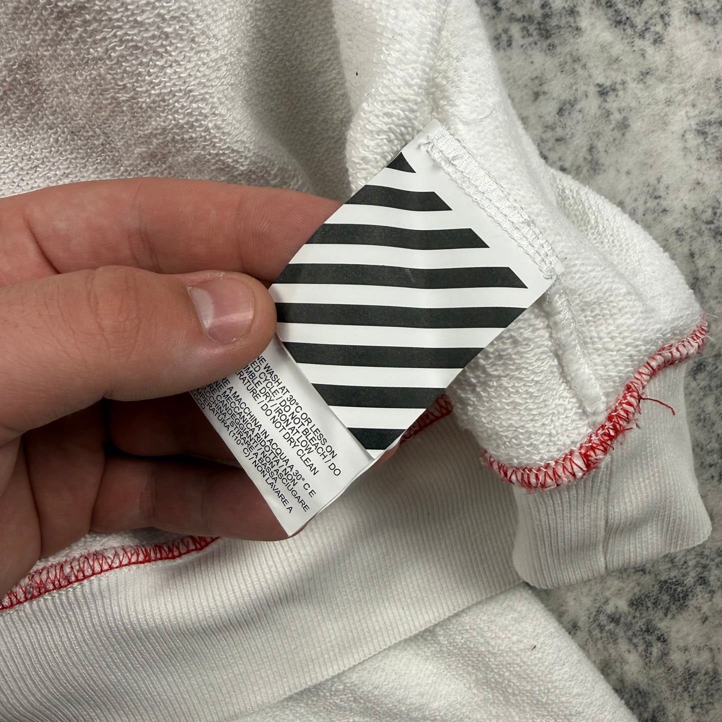 Off-White x Undercover Reversible “Skeleton Dancing” ‘White’ Hoodie