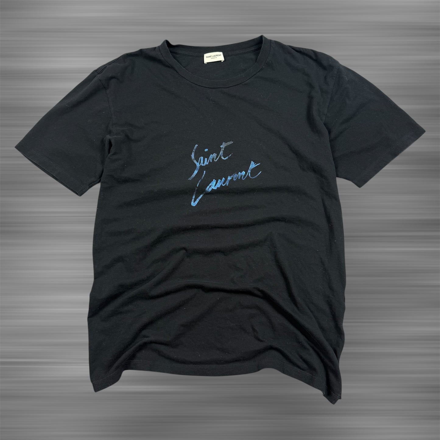 Saint Laurent Signature Big Logo ‘Black’ T-Shirt