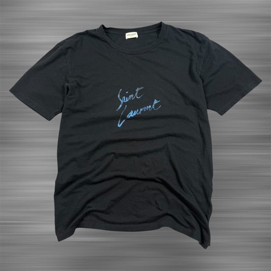 Saint Laurent Signature Big Logo ‘Black’ T-Shirt