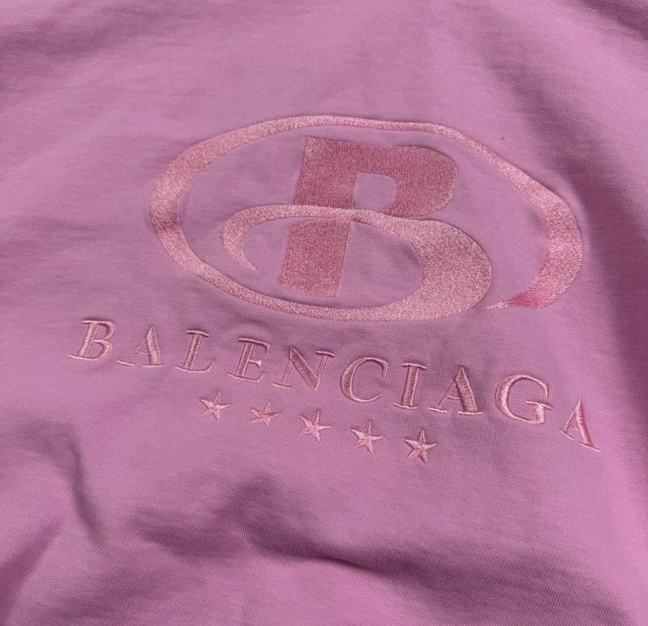 Balenciaga Pink 5 Star Hotel Hoodie
