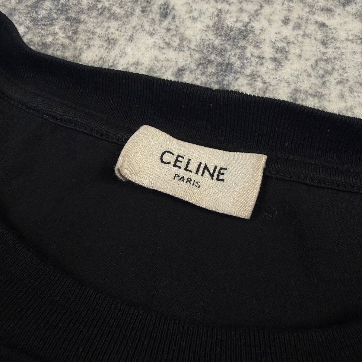 Celine Classic Big Logo ‘Black’ T-Shirt
