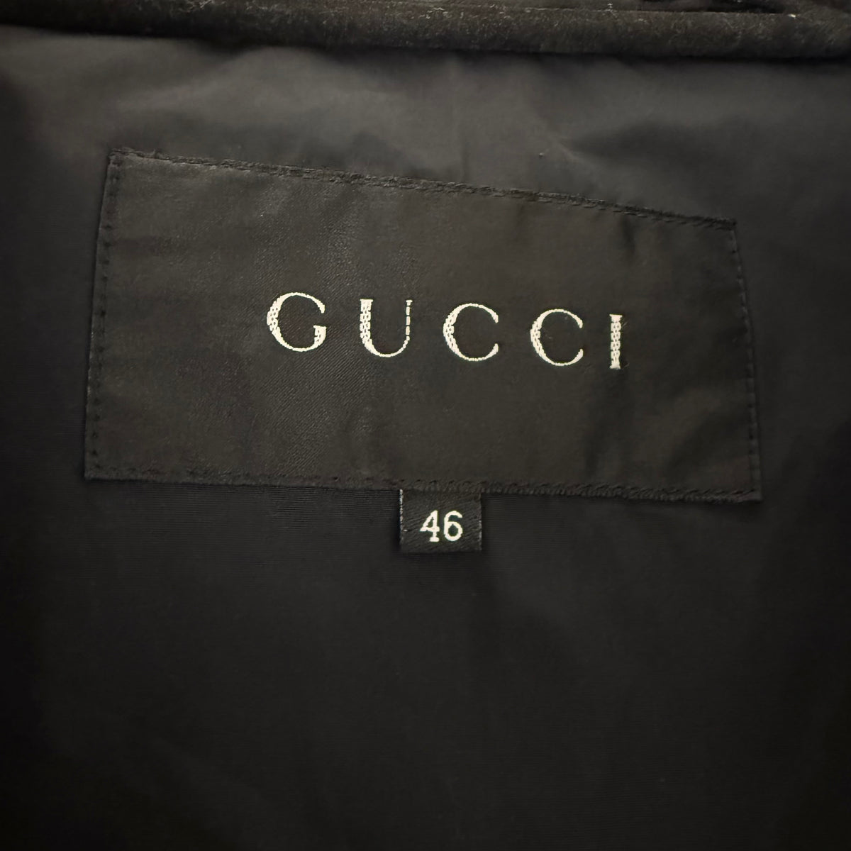 Gucci by Tom Ford Black Nylon Zip-Up Jacket