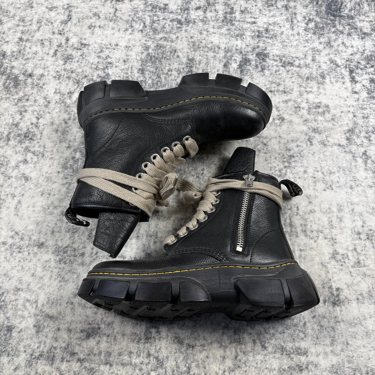 Rick Owens x Dr. Martens 1460 DMXL Jumbo Lace Boots