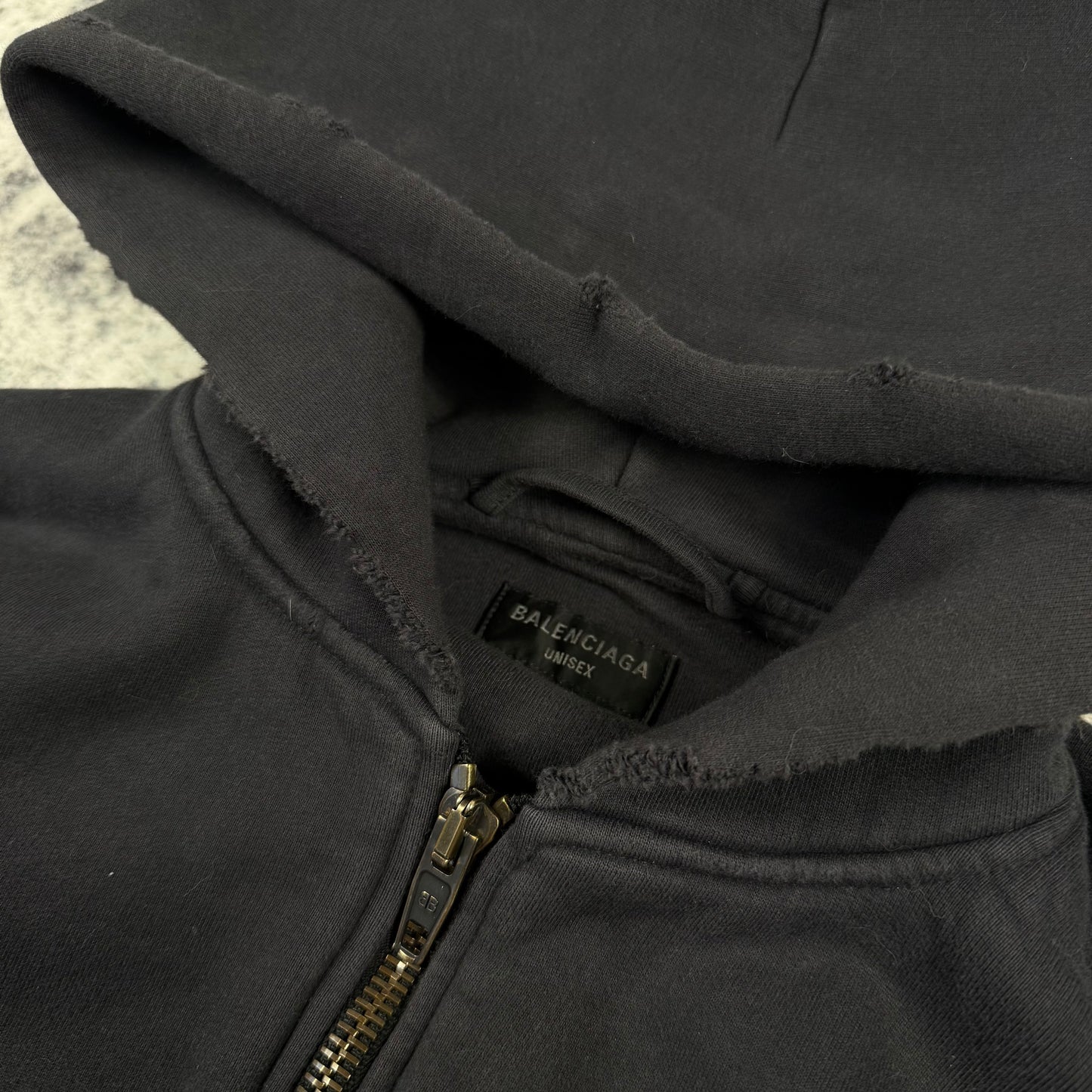 Balenciaga AGAICNELAB Hooded Bomber ‘Black’ Jacket