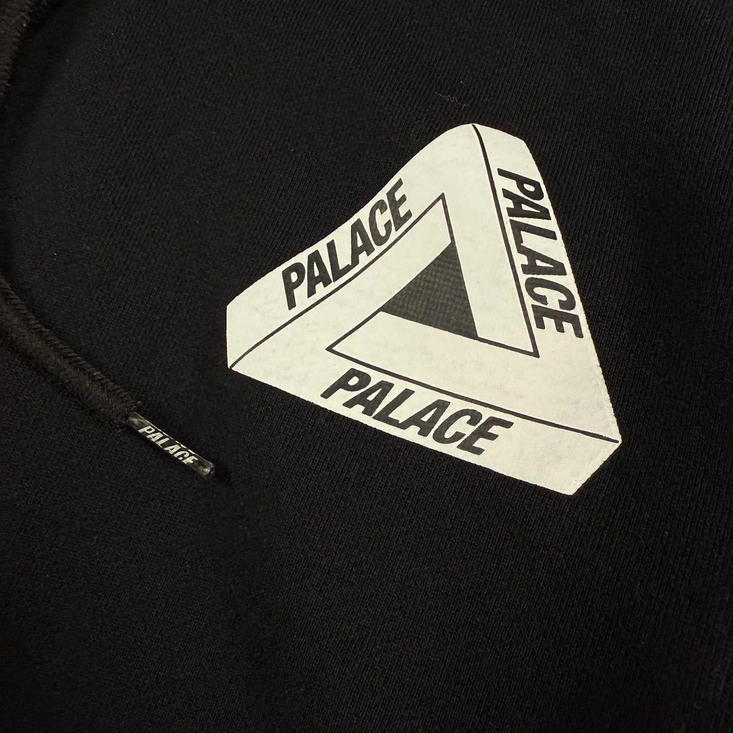 Palace Tri-Ferg Hoodie Black (Classic Logo)