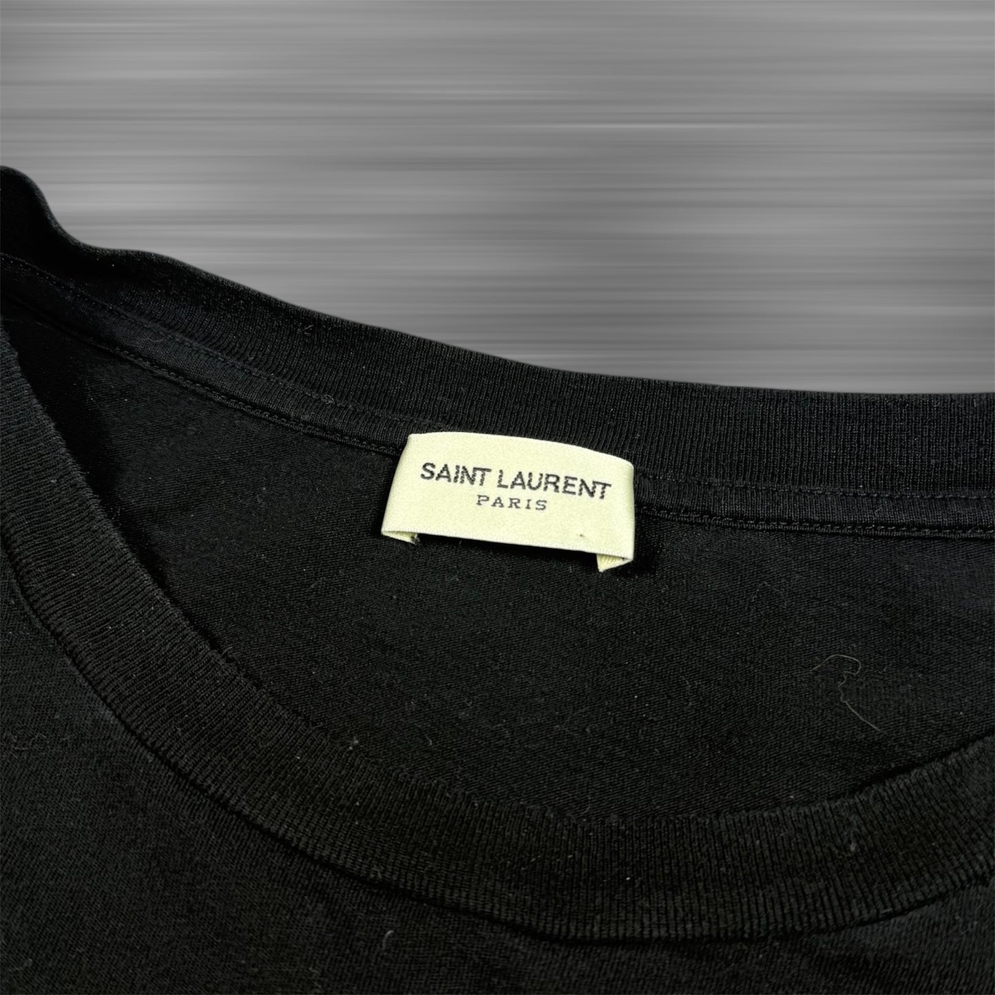 Saint Laurent Signature Big Logo ‘Black’ T-Shirt