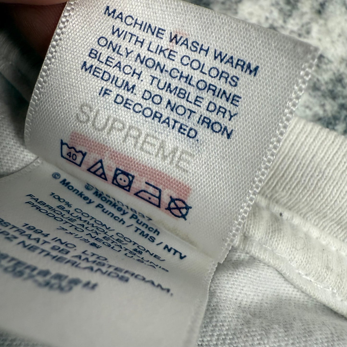 Supreme & UNDERCOVER Lupin ‘White’ T-Shirt