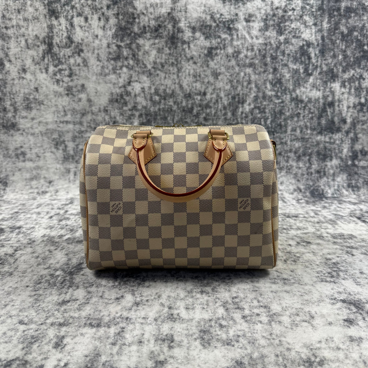 Louis Vuitton Damier Azur Speedy 25 Handbag