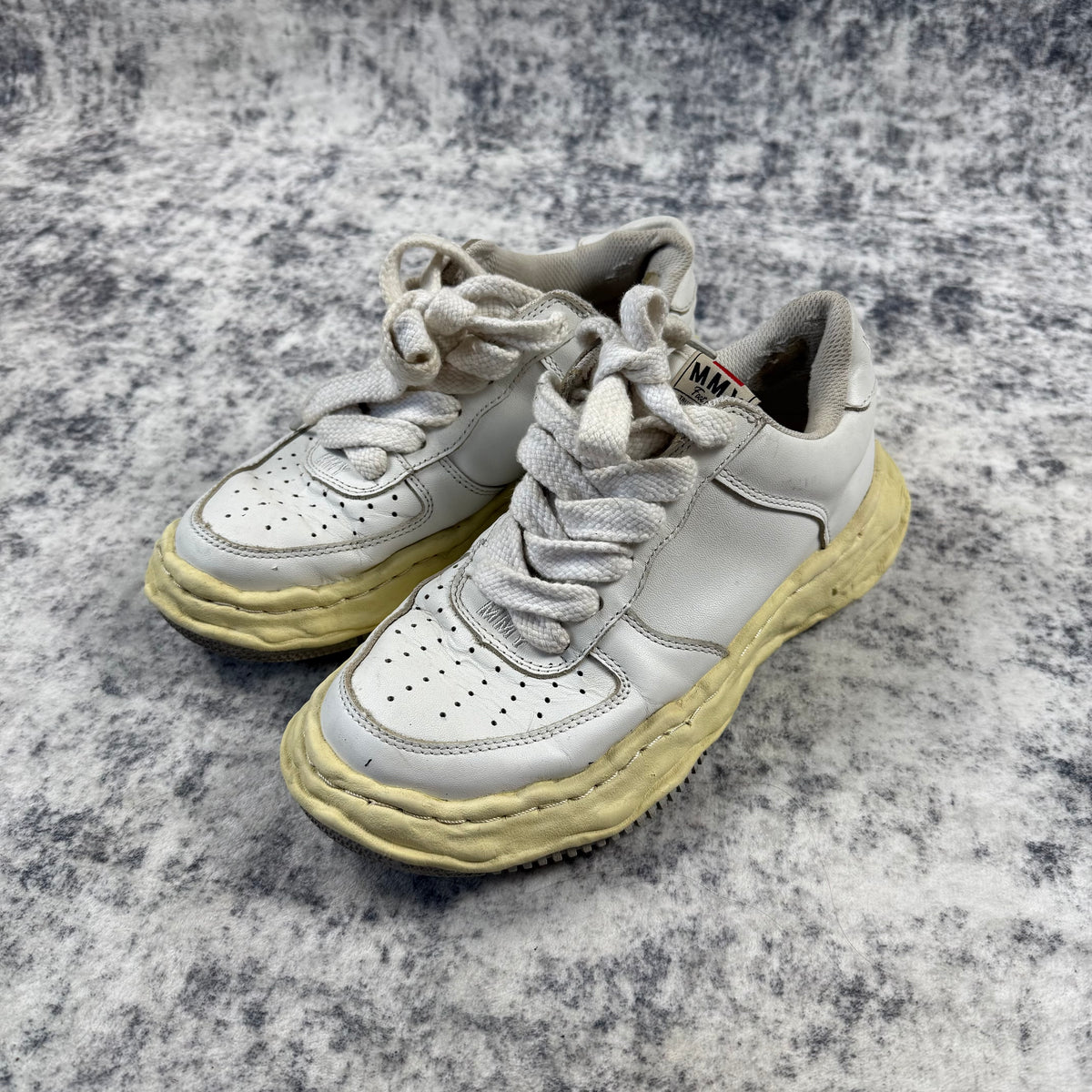 Maison Mihara Yasuhiro Wayne Leather ‘White’ Shoes