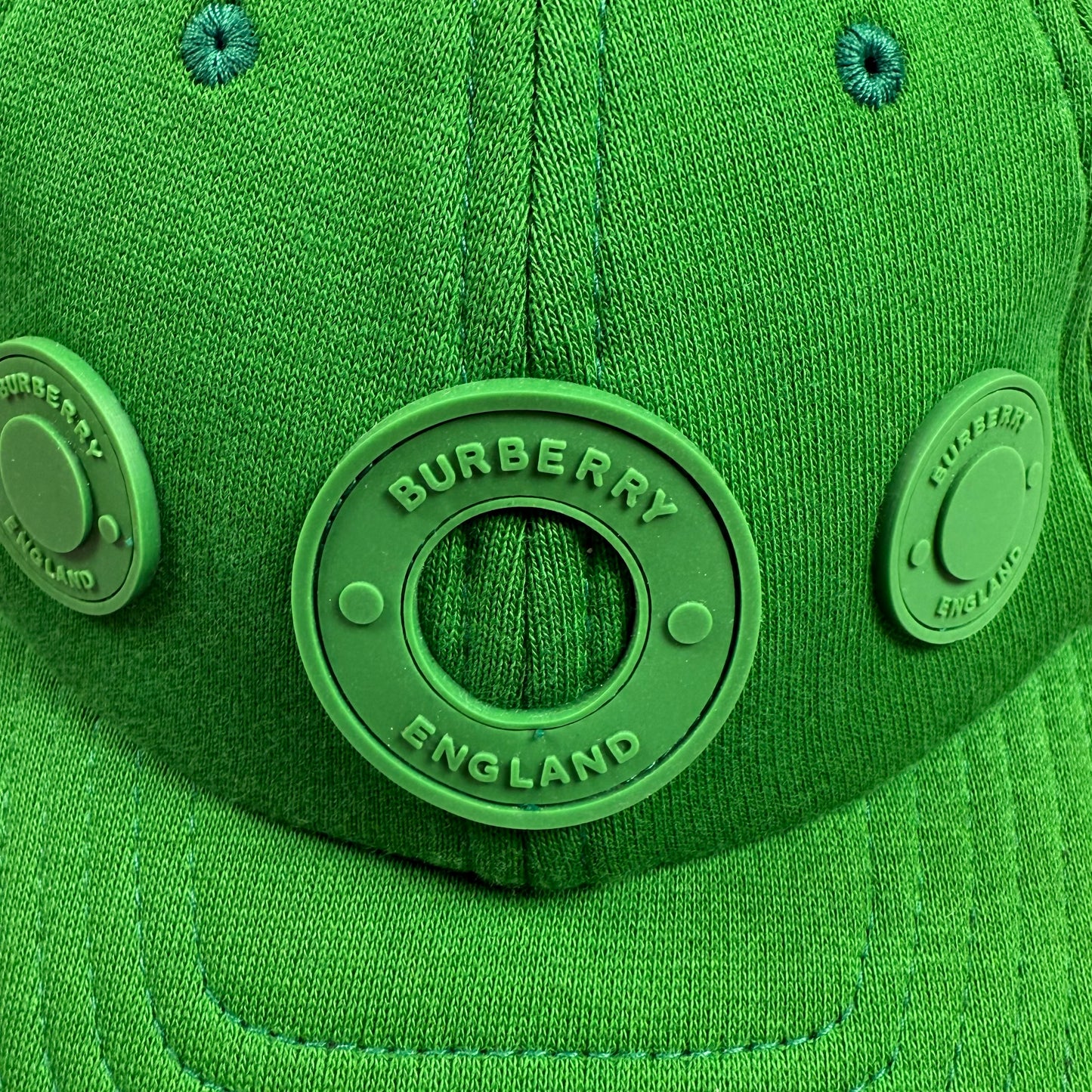 Burberry Logo Patch ‘Green’ Baseball Cap
