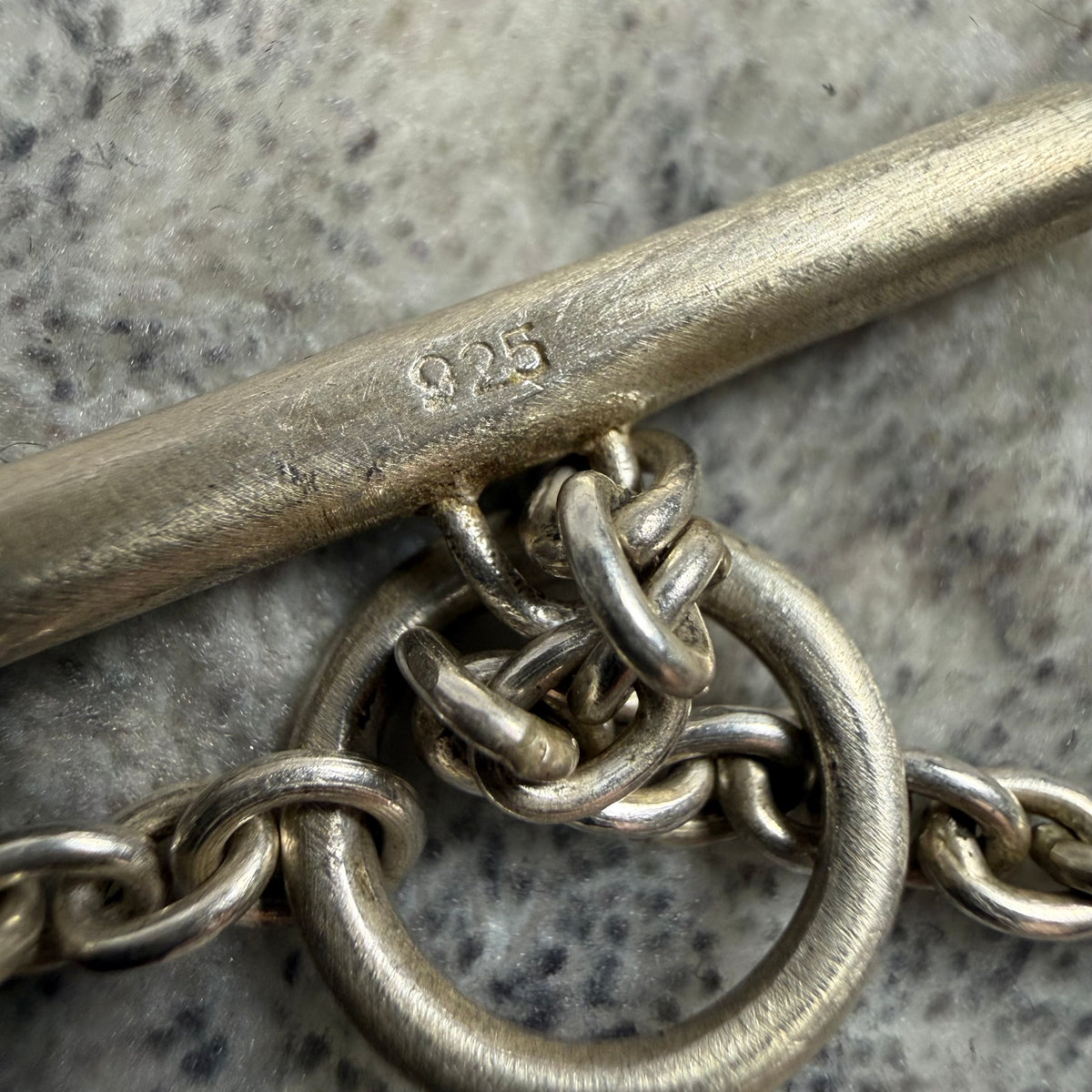 Parts of Four Sterling Silver Plate Pendant Necklace