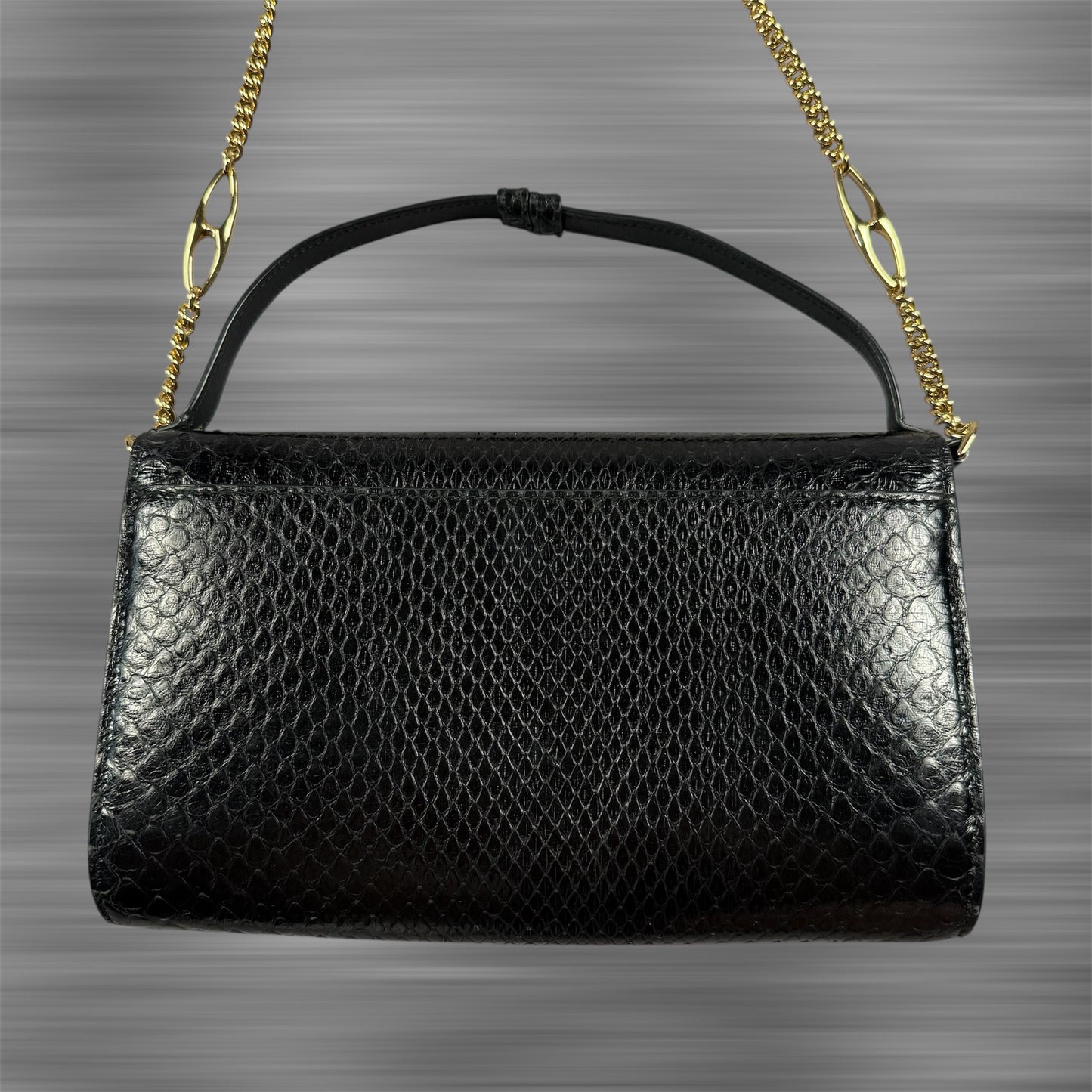 Gucci Zumi Shoulder Bag Python Mini