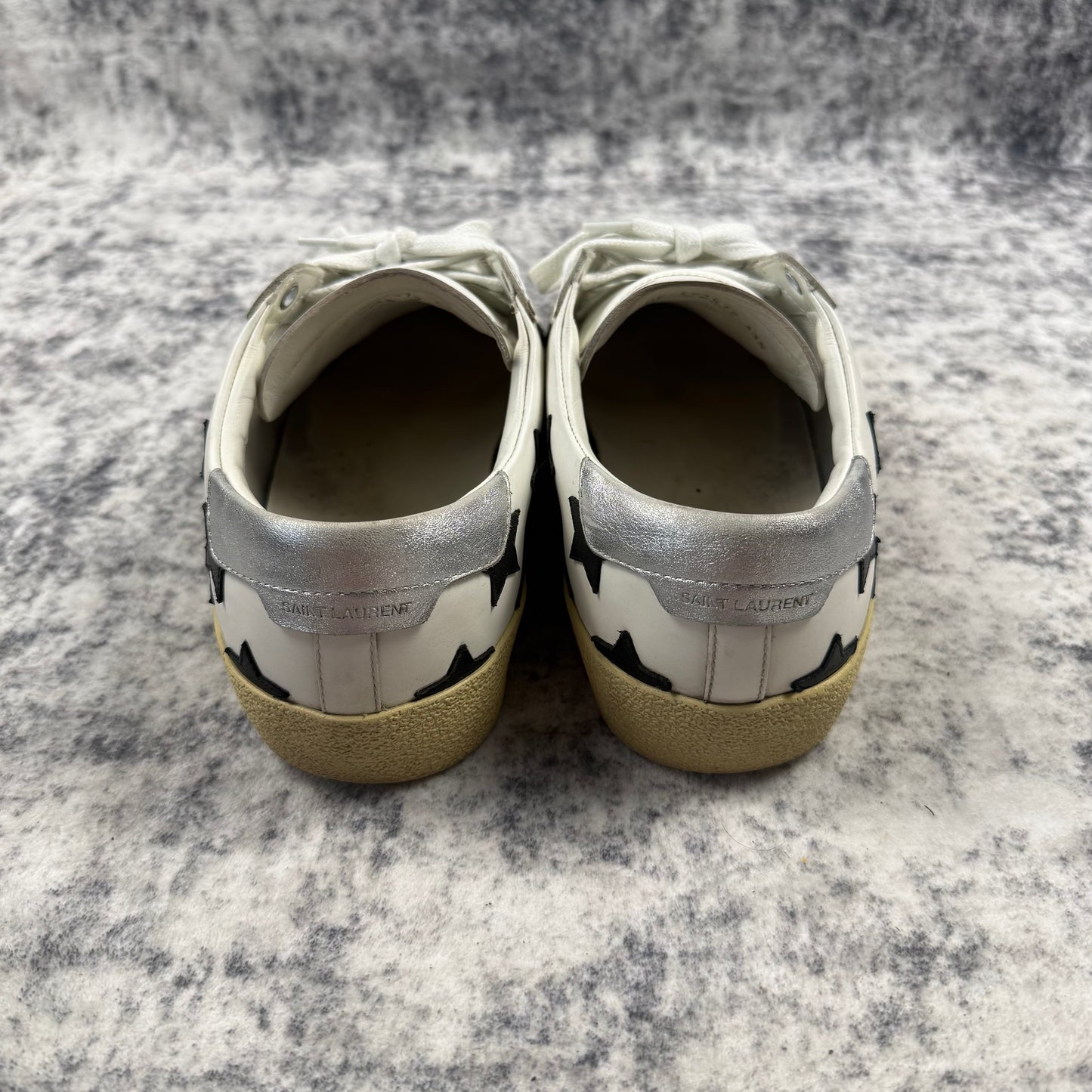 Saint Laurent Star ‘Black/White’ Low Shoes