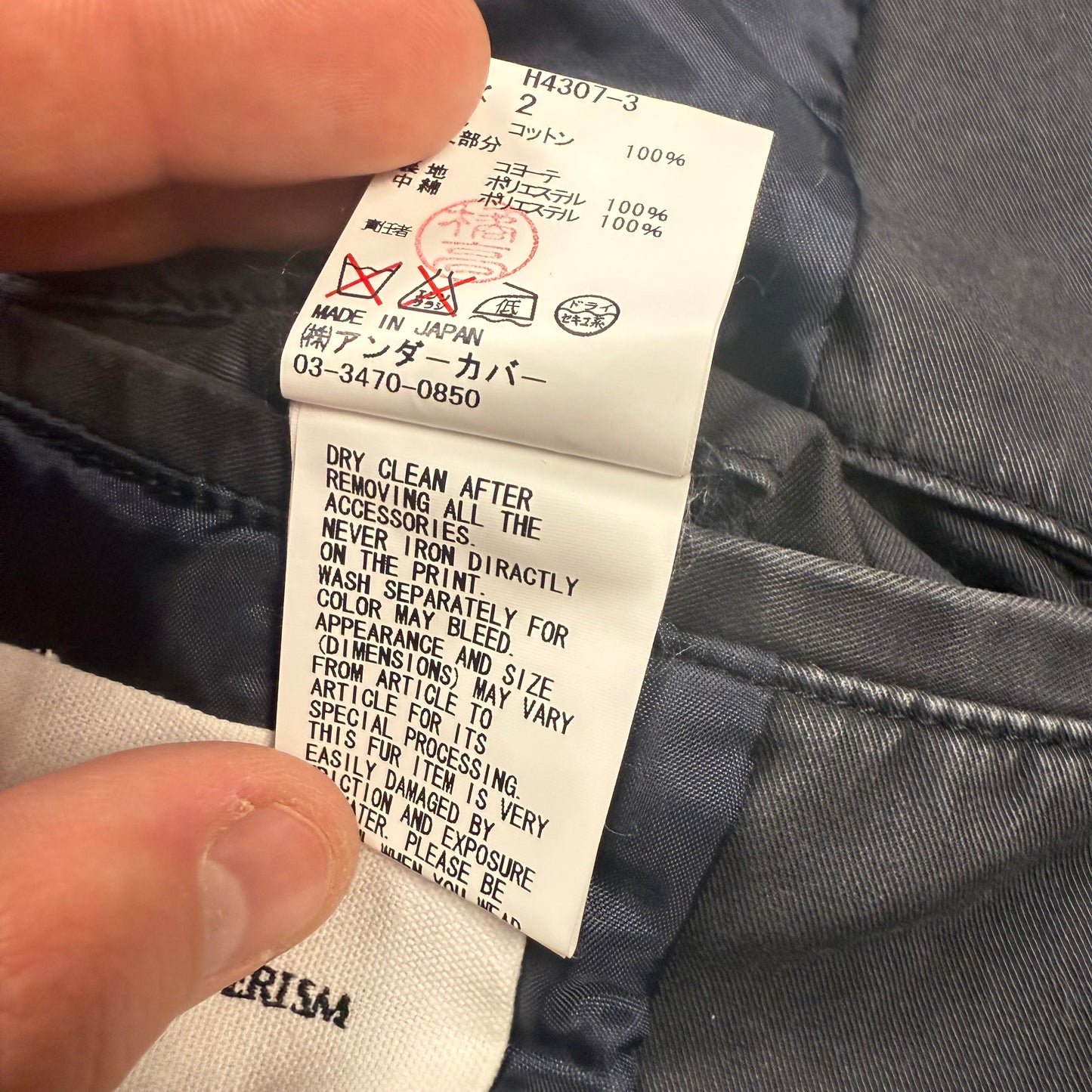 FW/11 Undercover AntiDevil Security Fur Parka