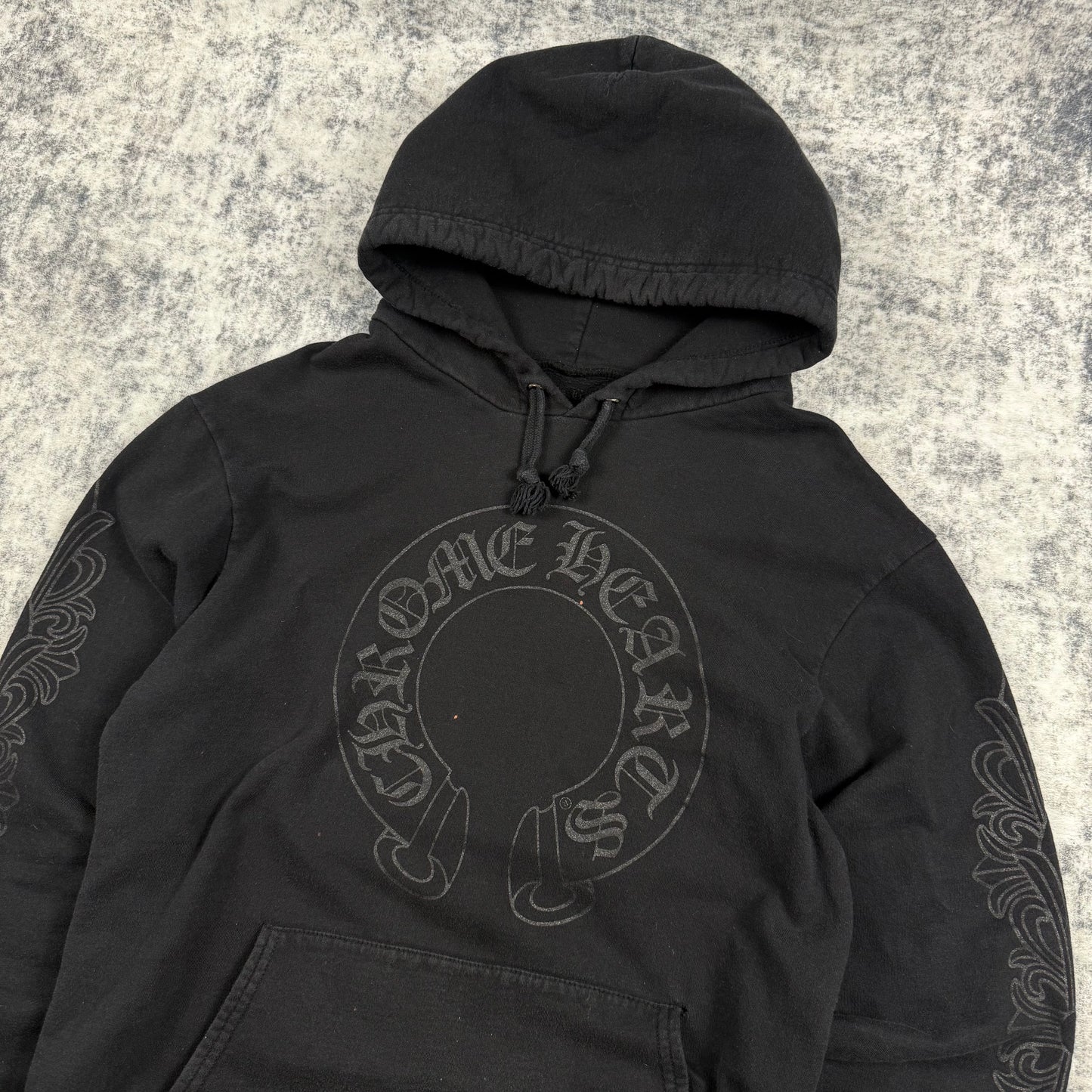 Chrome Hearts x Matty Boy Horseshoe Floral ‘Black’ Hoodie