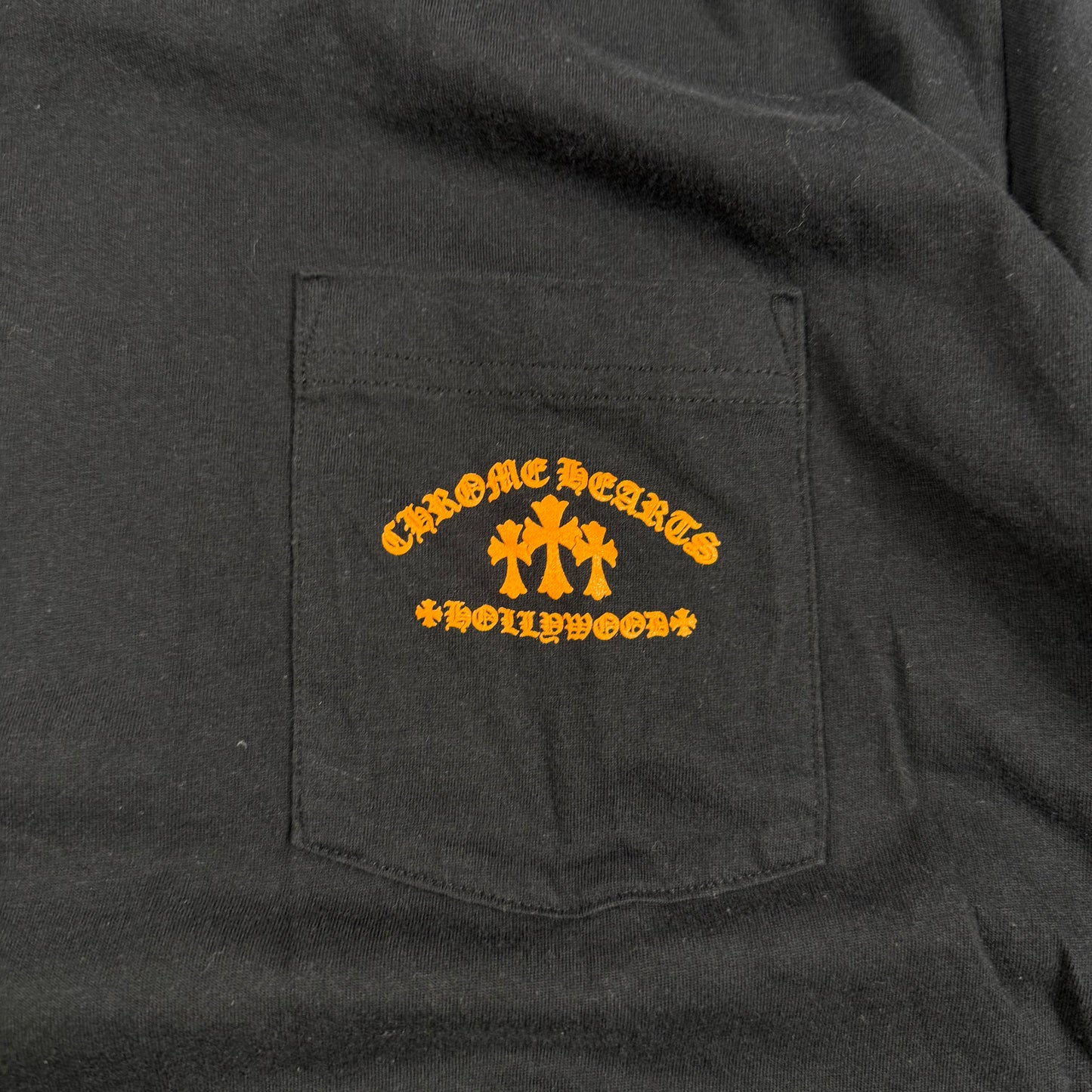 Chrome Hearts Hollywood Triple Cross ‘Black’ T-Shirt