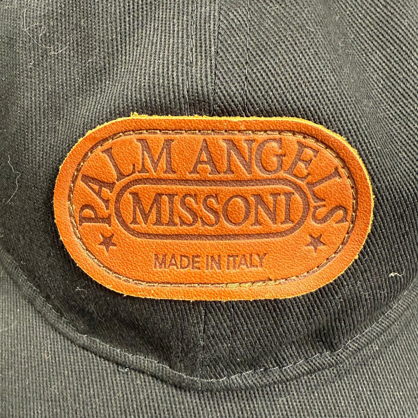 Palm Angels x Missoni Knit Tape ‘Black’ Cap